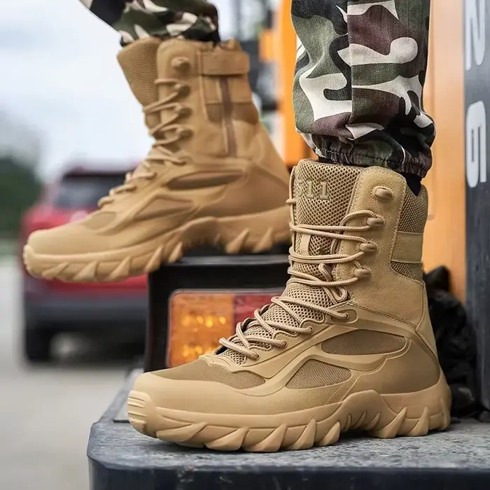 Bottes de moto de force spéciale pour hommes