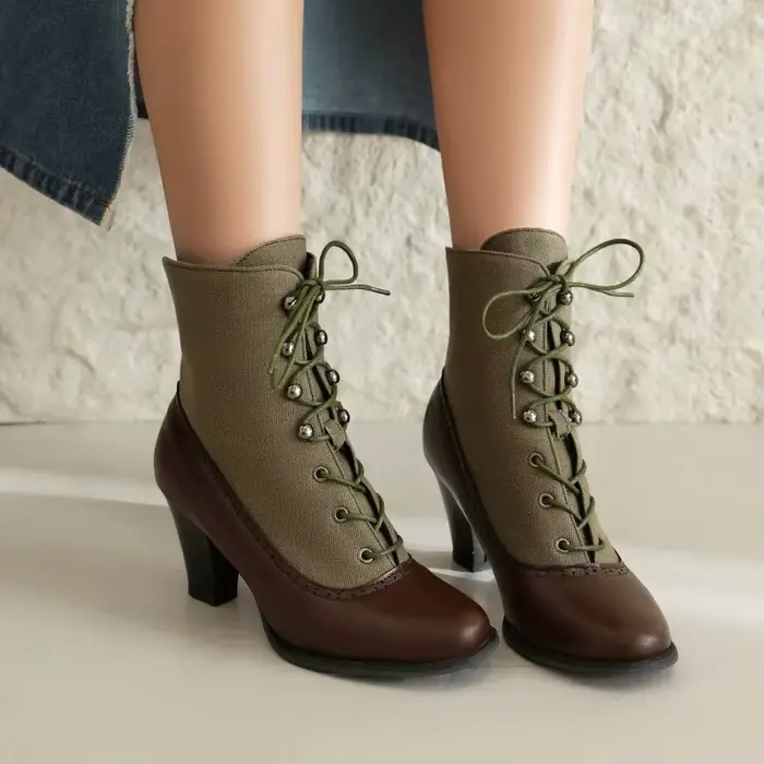 Bottines pour femmes 2026 Printemps et automne Nouveau style Mode