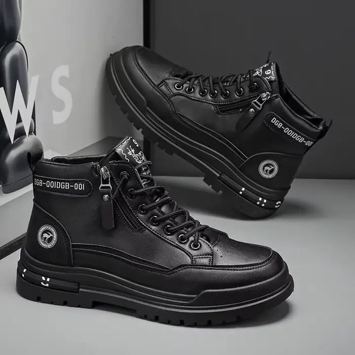 Bottes décontractées respirantes homme style romain ajustement parfait printemps automne ocassions spéciales