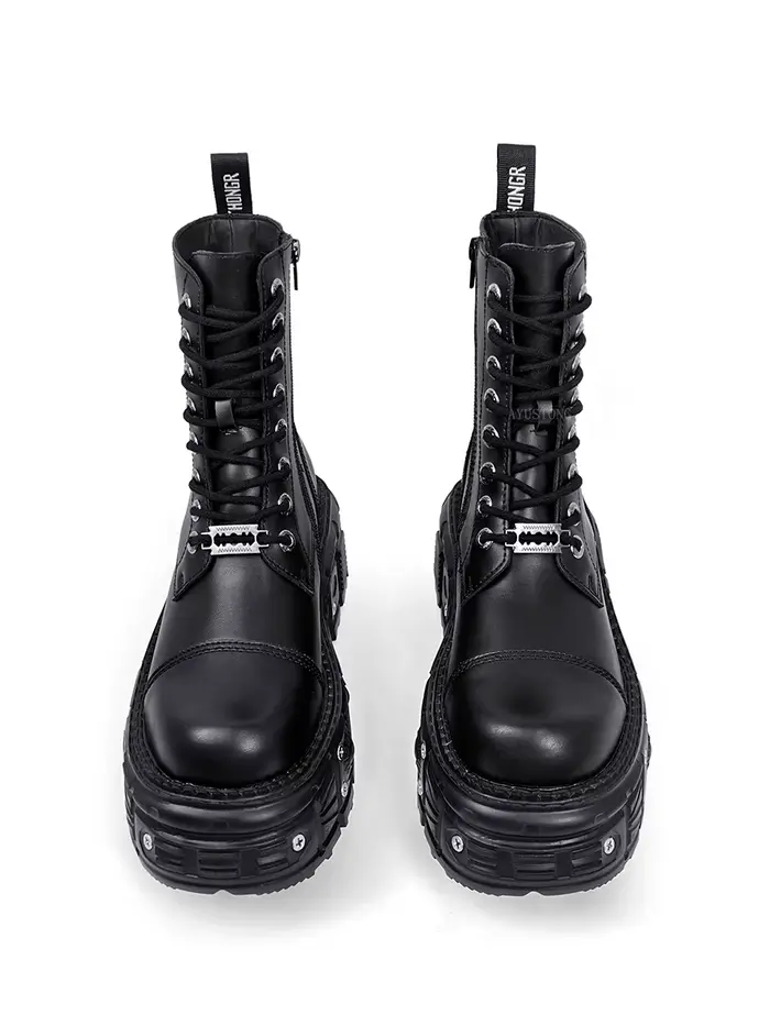 Bottines Punk à plateforme pour femmes