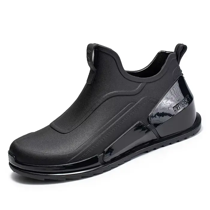 Bottes de pluie imperméables pour hommes et femmes, chaussures de travail de pêche décontractées, ch