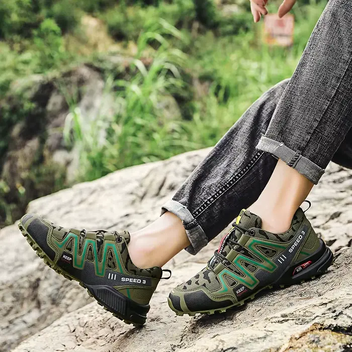 Chaussures de cyclisme hautes homme femme baskets de vélo de route de montagne imperméables chaussures de randonnée en plein air printemps automne ZHREN