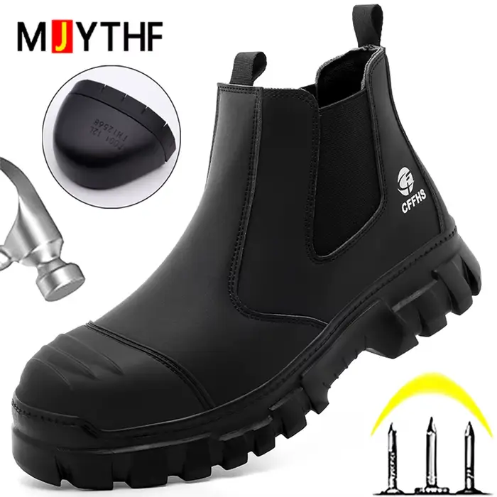 Bottes de travail de sécurité pour hommes