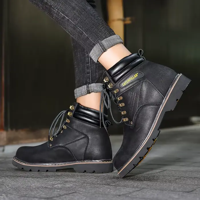 Bottes de travail chaussures de sécurité indestructibles hommes