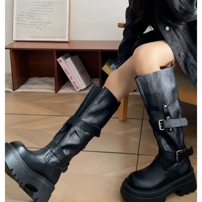 Bottes longues polyvalentes pour femmes