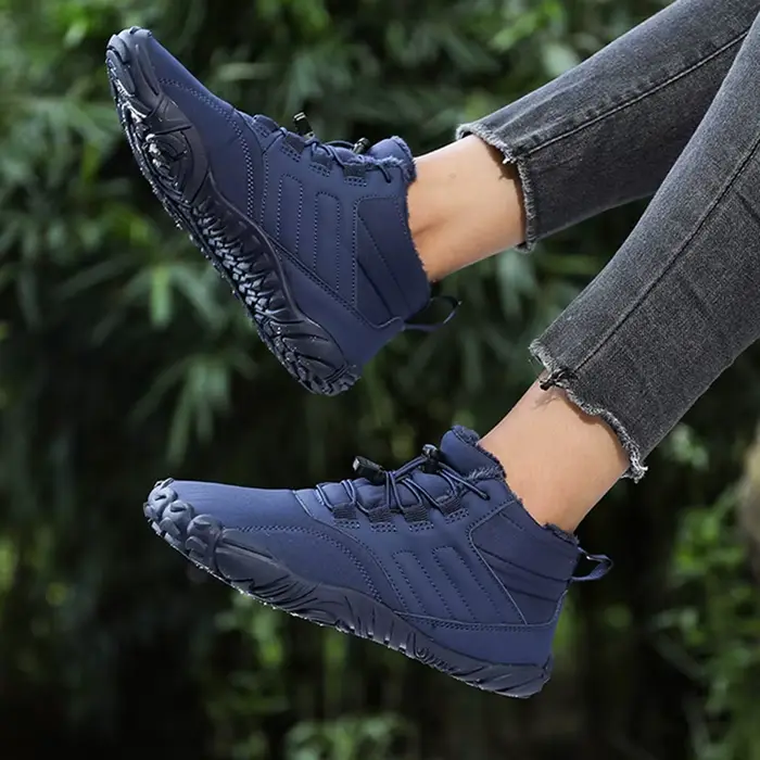 Bottes de neige hommes chaussures d'hiver pieds nus bottines 36-46 Couple