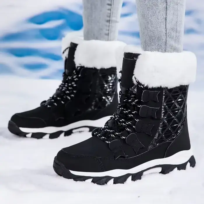 ELUVA femmes bottes de neige imperméables thermiques légères