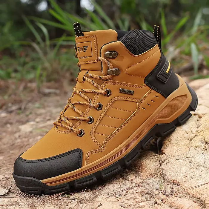 ELUVA bottes d'hiver thermiques pour hommes chaussures de randonnée imperméables