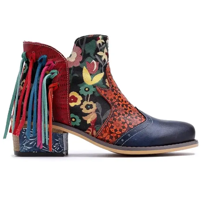Bottes de rinçage bohème pour femmes