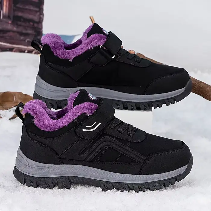 ELUVA bottes thermiques pour hommes hiver bottes de neige imperméables anti-dérapant chaussures de r