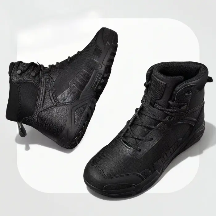Bottes de grande taille pour forces spéciales