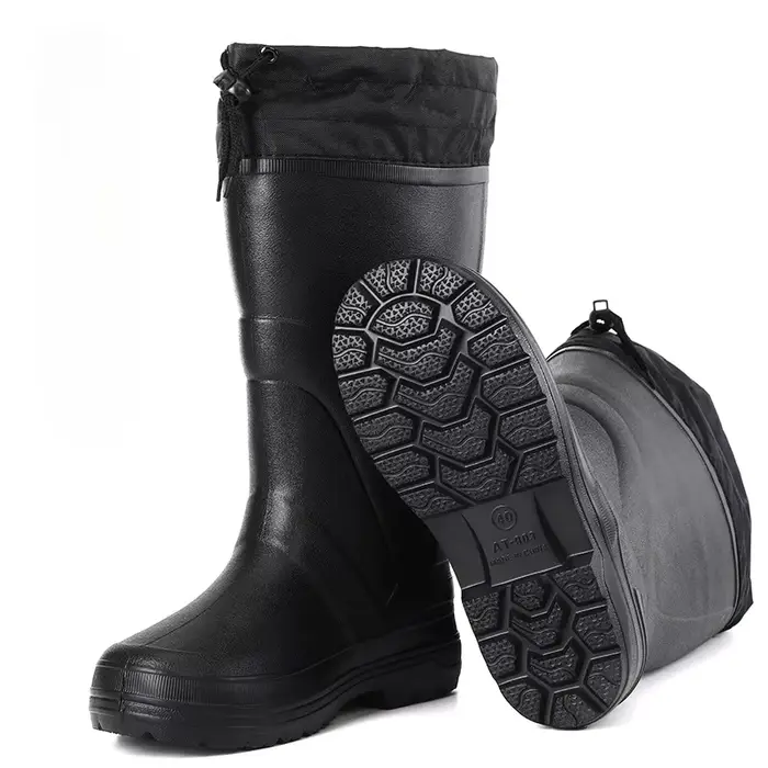 Bottes de pluie antidérapantes EVA pour hommes et femmes