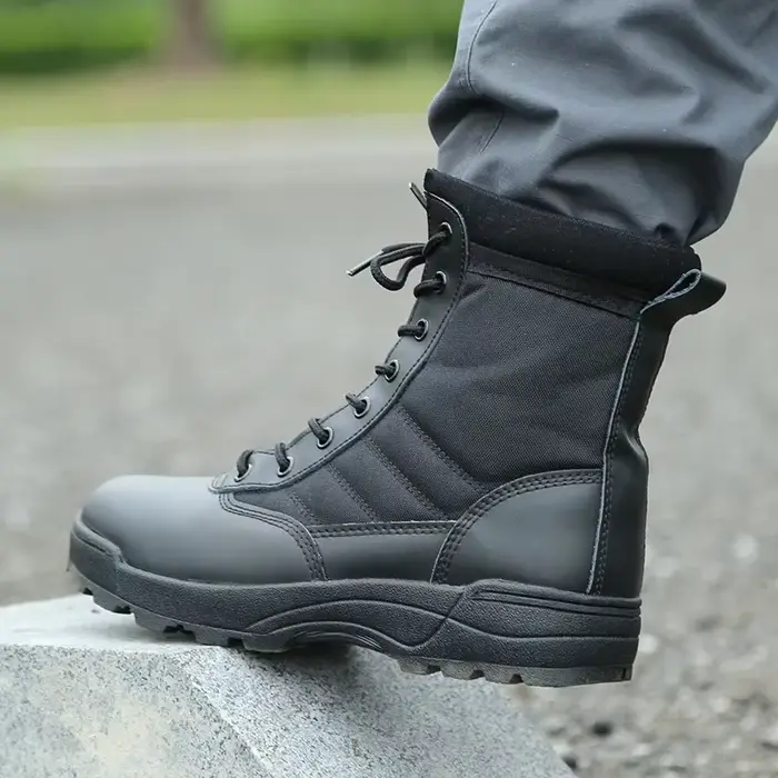 Nouvelles bottes tactiques hommes Sneaker