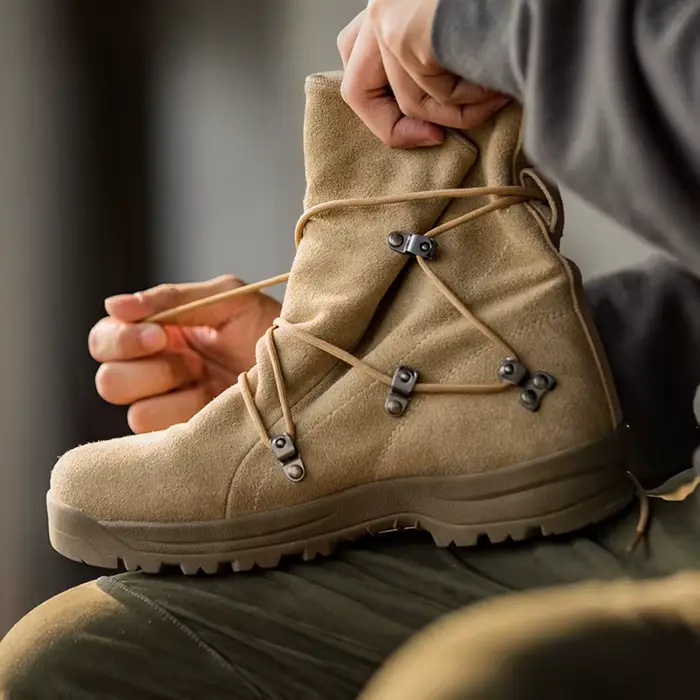 Maden – bottes de désert montantes Vintage pour hommes