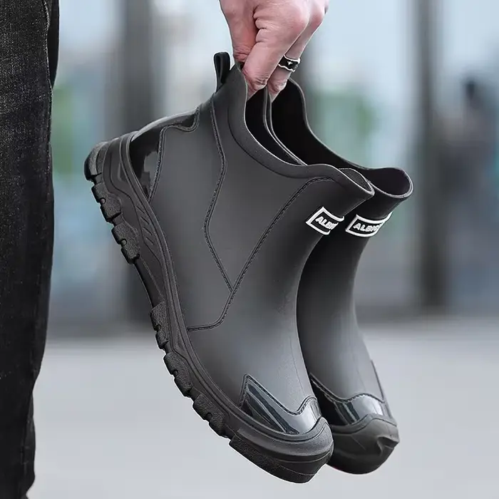 Bottes de pluie imperméables pour hommes