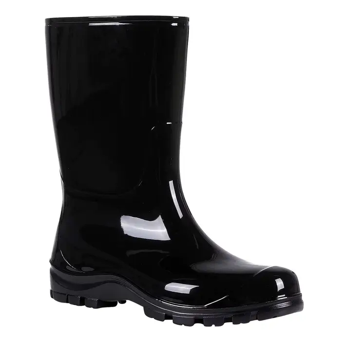 Evshine – bottes de pluie noires imperméables pour femmes