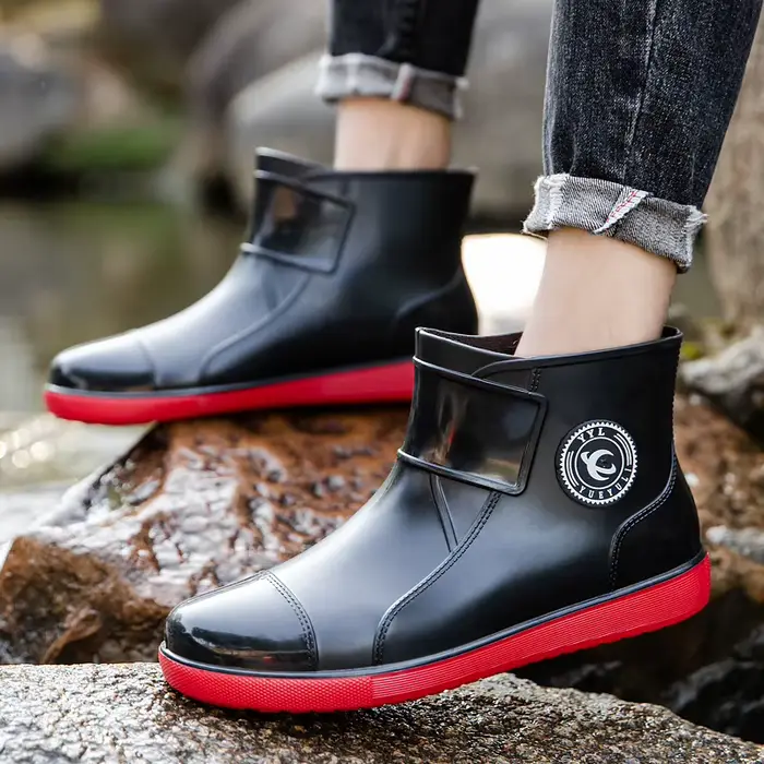 Bottes de pluie imperméables pour hommes
