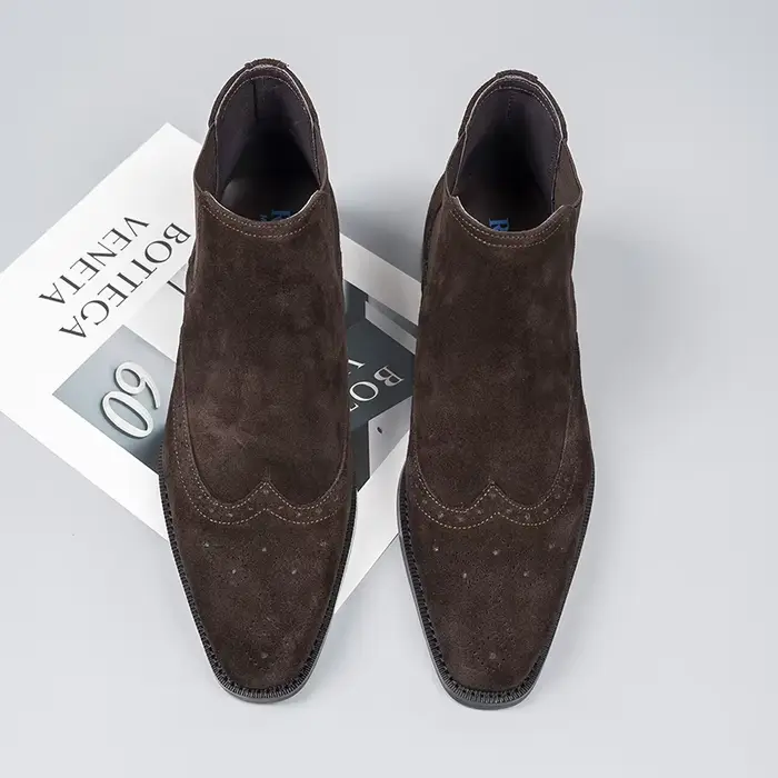 Bottes pour hommes, chaussures montantes pour hommes