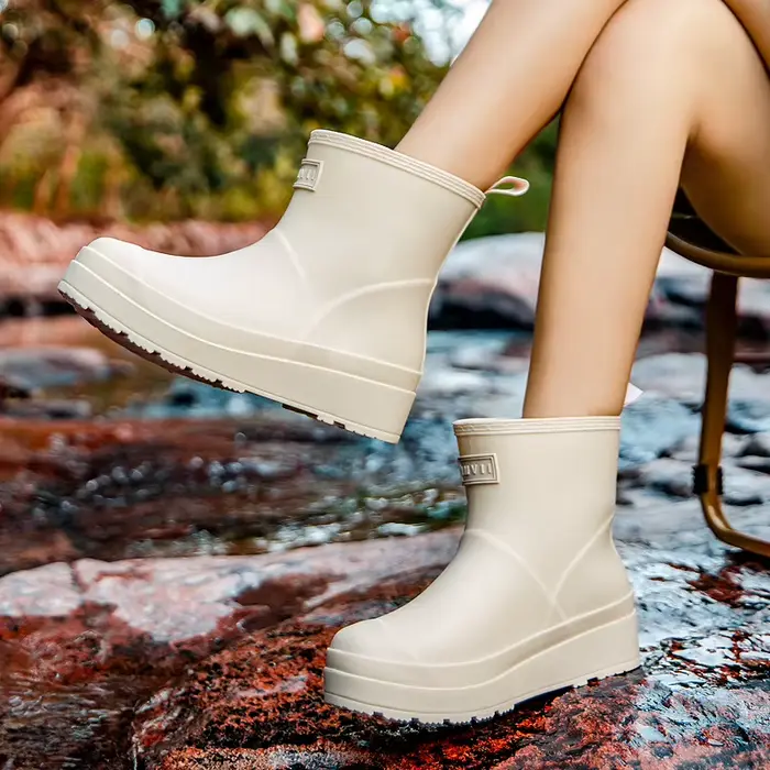 Bottes de pluie imperméables pour couple