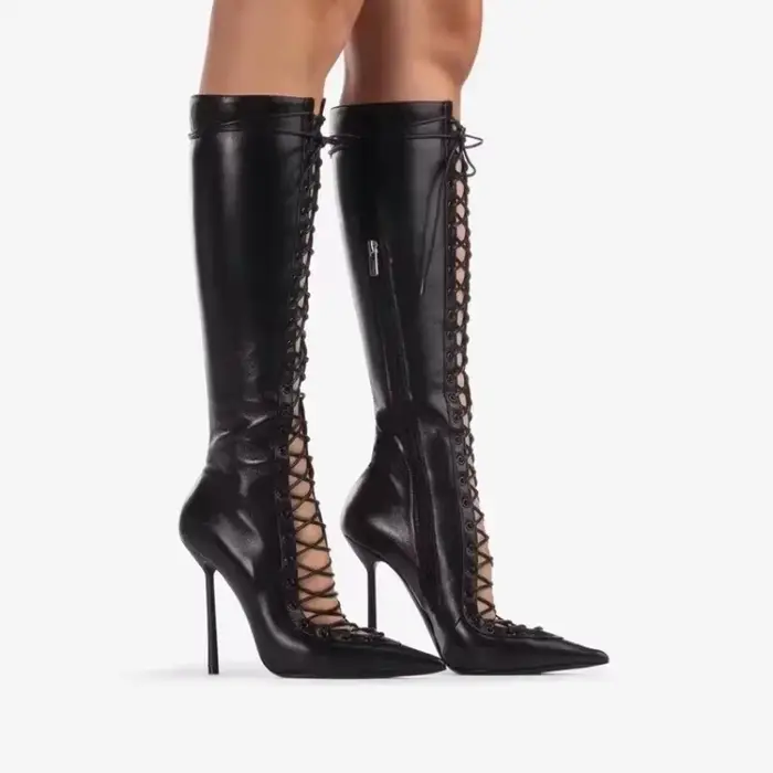 Nouvelles Bottes Courtes à Lacets Printemps/Été 2026
