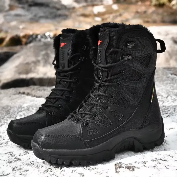 Bottes tactiques militaires pour hommes