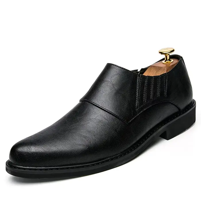 Bottes de rinçage pointues pour hommes, chaussures de mariage du marié, haut de gamme, chaussures d'