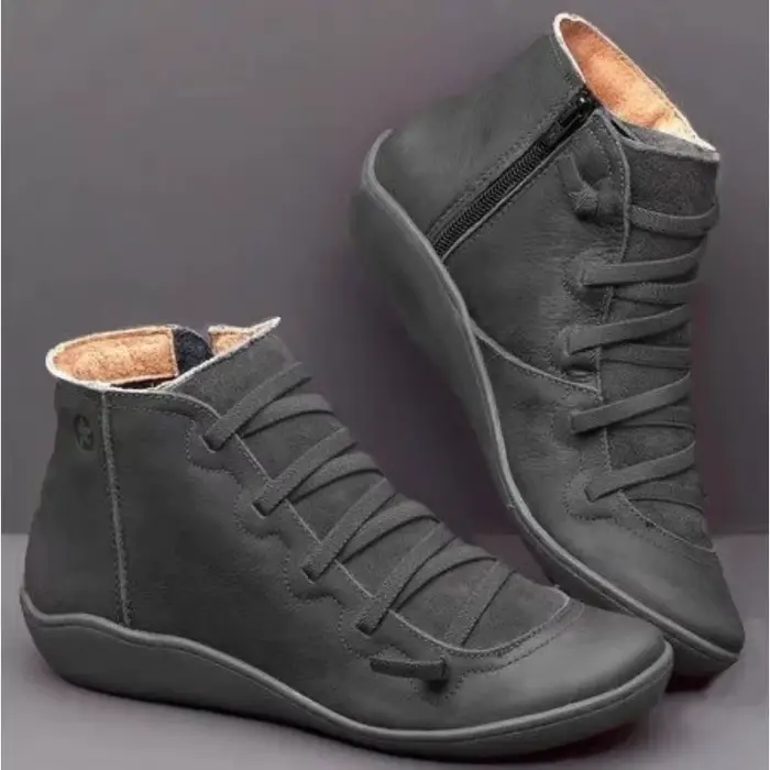 Bottes à lacets pour femmes