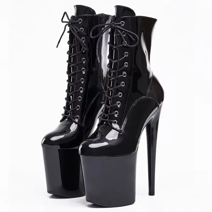 Stripper 8 "plate-forme à lacets Cтрипы pôle danse cheville bottes hautes en Stock expédition rapide Size36-43
