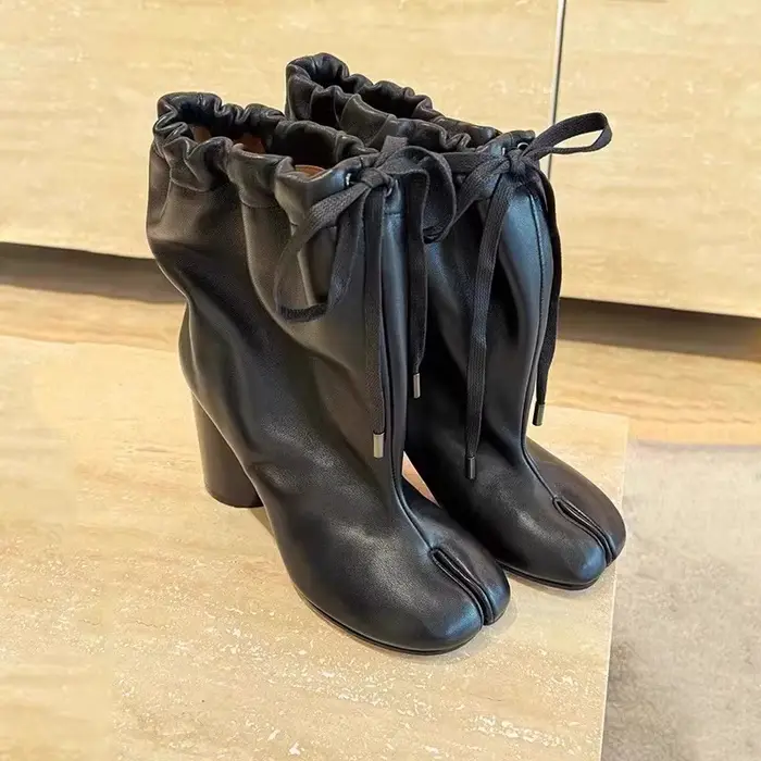 Nouveau Tabi bottines pour femmes talons hauts