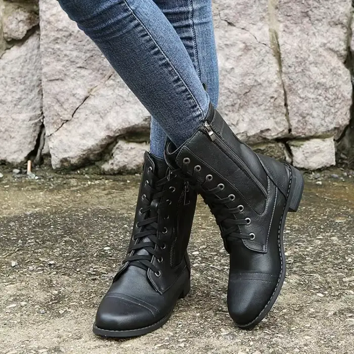 Bottes occidentales rétro pour femmes