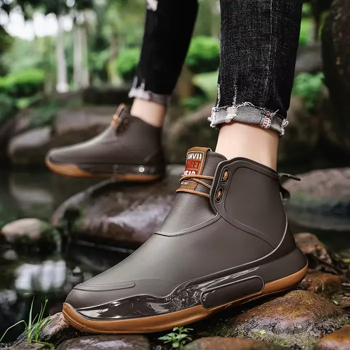 Bottines en caoutchouc pour hommes et femmes
