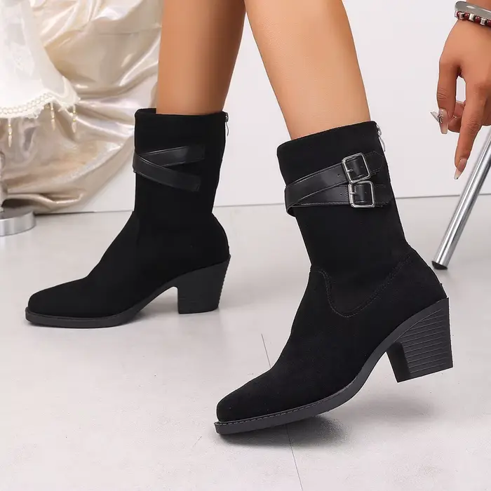 Bottes d'hiver élégantes et confortables pour femmes
