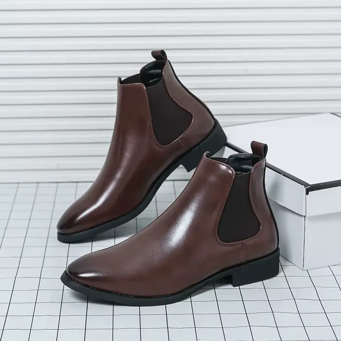 Bottes pointues pour hommes