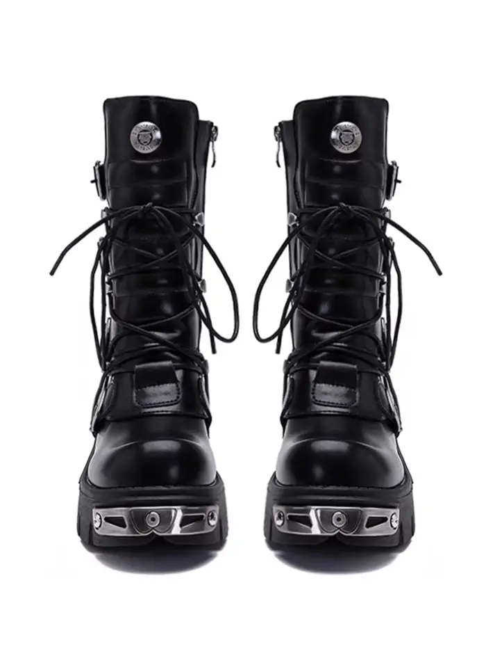Bottes hautes rétro pour hommes et femmes