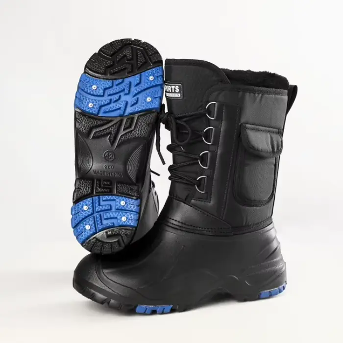 Bottes de neige chaudes à la mode pour hommes