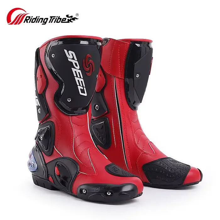 Riding Tribe hommes Moto bottes Moto course Motocross tout-terrain Moto Moto chaussures Botas Moto b