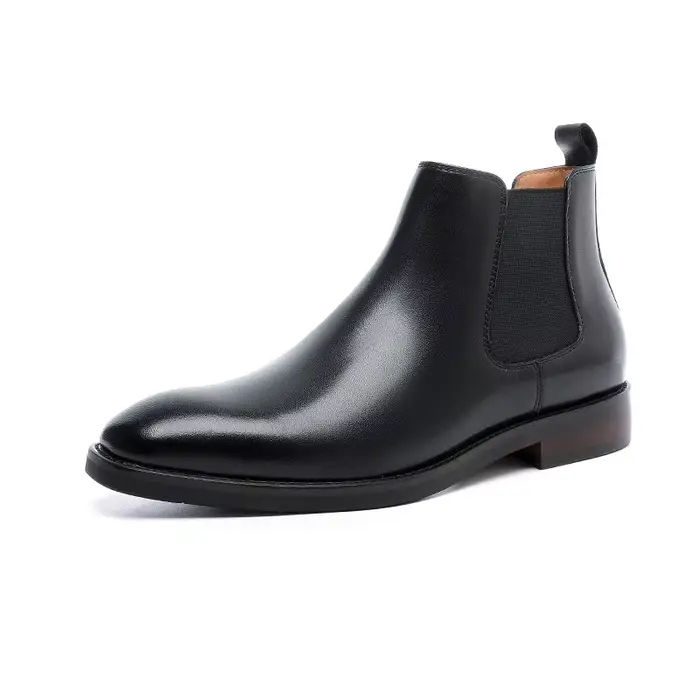 2025 hommes rétro Chelsea bottes hommes mode en cuir véritable bottines hommes Style britannique bot