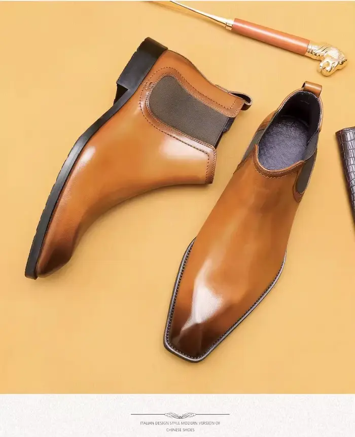 Botte haute pour hommes